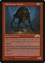 Monstrous Hound from Exodus Promos
