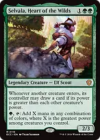 Selvala, Heart of the Wilds from Lorwyn Eclipsed Commander