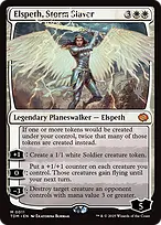 Elspeth, Storm Slayer from Tarkir: Dragonstorm Promos
