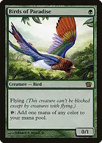 Birds of Paradise from Eighth Edition