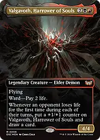 Valgavoth, Harrower of Souls from Duskmourn: House of Horror Commander