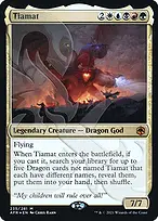 Tiamat from Adventures in the Forgotten Realms Promos