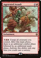 Aggravated Assault from Explorers of Ixalan