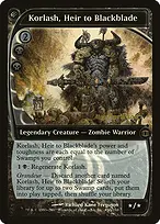 Korlash, Heir to Blackblade from Future Sight Promos