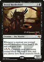 Brutal Hordechief from Fate Reforged Promos