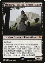 Liliana, Heretical Healer // Liliana, Defiant Necromancer from Magic Origins