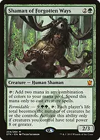 Shaman of Forgotten Ways from Dragons of Tarkir