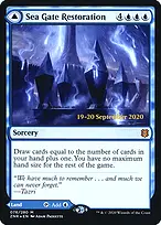 Sea Gate Restoration // Sea Gate, Reborn from Zendikar Rising Promos