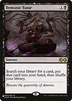 Demonic Tutor from The List