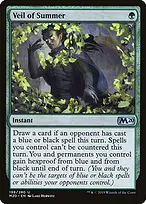 Veil of Summer from Core Set 2020