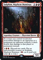Solphim, Mayhem Dominus from Phyrexia: All Will Be One Promos