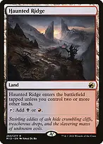 Haunted Ridge from Innistrad: Midnight Hunt