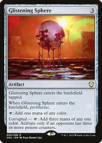 Glistening Sphere from Phyrexia: All Will Be One Commander