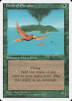 Birds of Paradise from Fourth Edition