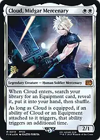 Cloud, Midgar Mercenary from Final Fantasy Promos