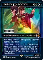 The Fourth Doctor from Doctor Who