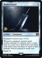 Buster Sword from Final Fantasy Promos