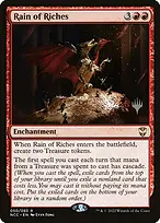 Rain of Riches from New Capenna Commander Promos