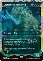 Craterhoof Behemoth from Tarkir: Dragonstorm