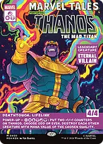 Thanos, the Mad Titan from Marvel Super Heroes
