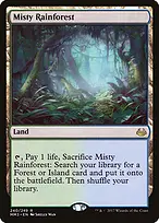 Misty Rainforest from Modern Masters 2017