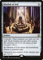 Obelisk of Urd from Zendikar Rising Commander