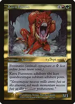 Raging Kavu from Invasion Promos