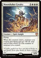 Moonshaker Cavalry from Secrets of Strixhaven Commander