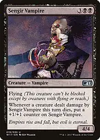 Sengir Vampire from Welcome Deck 2017