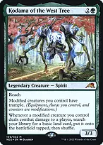 Kodama of the West Tree from Kamigawa: Neon Dynasty Promos