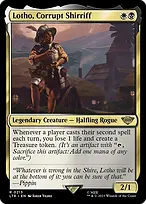 Lotho, Corrupt Shirriff