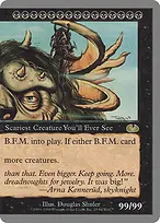 B.F.M. (Big Furry Monster) from Unglued