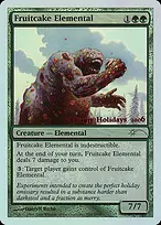 Fruitcake Elemental from Happy Holidays