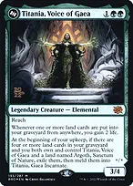 Titania, Voice of Gaea from The Brothers' War Promos