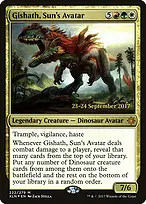 Gishath, Sun's Avatar from Ixalan Promos