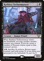 Ruthless Technomancer from Neon Dynasty Commander