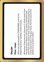 Black Lotus Unknown Planechase #PLA018