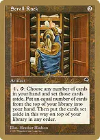 Scroll Rack from World Championship Decks 1998