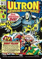Ultron, Artificial Malevolence from Marvel Super Heroes