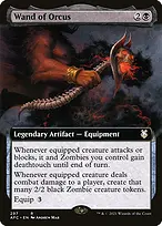 Wand of Orcus from Forgotten Realms Commander
