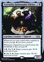 Acornelia, Fashionable Filcher from The List (Unfinity Foil Edition)