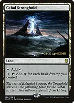 Cabal Stronghold from Dominaria Promos