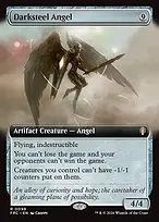 Darksteel Angel from Reality Fracture Commander