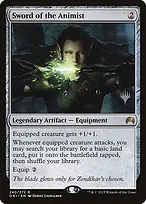 Sword of the Animist from Magic Origins Promos