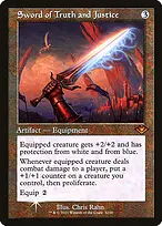 Sword of Truth and Justice from Modern Horizons 1 Timeshifts