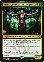 Savra, Queen of the Golgari from GRN Guild Kit